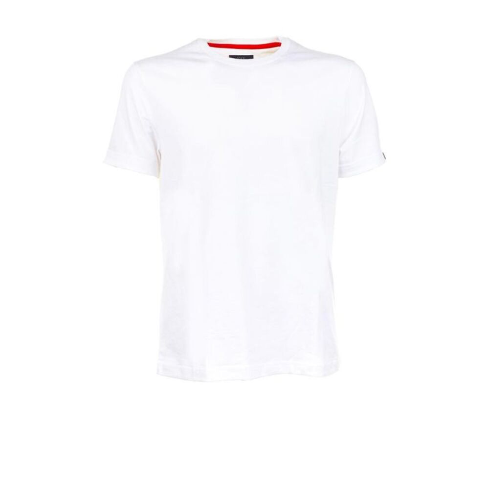 FAY Men's Classic Crew Neck Short Sleeve T-Shirt Men WHITE T-Shirts